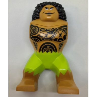 medium nougat body giant maui pattern