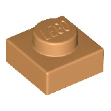 medium nougat plate 1 x 1