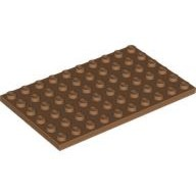 medium nougat plate 6 x 10
