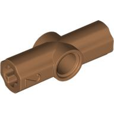 medium nougat technic axle and pin connector angled 2 - 180 degrees