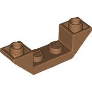 medium nougat slope inverted 45 4 x 1 double