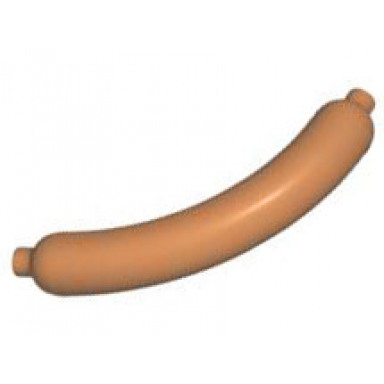 medium nougat hot dog sausage
