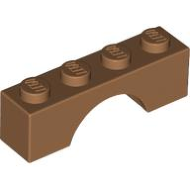 medium nougat arch 1 x 4
