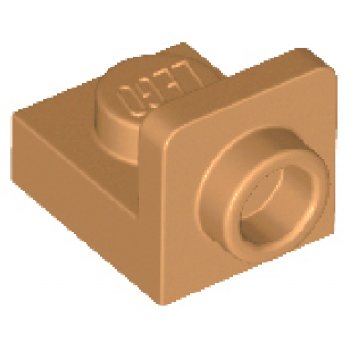 medium nougat bracket 1 x 1 - 1 x 1 inverted
