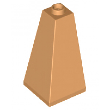 medium nougat slope 75 2 x 2 x 3 double convex