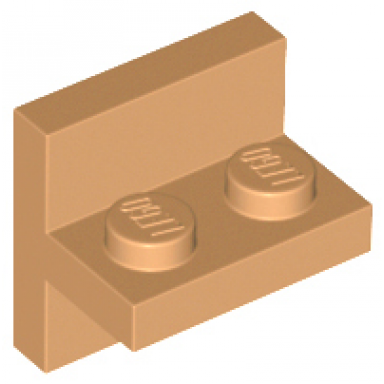 medium nougat bracket 2 x 2 - 1 x 2 centered