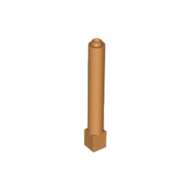 medium nougat support 1 x 1 x 6 solid pillar