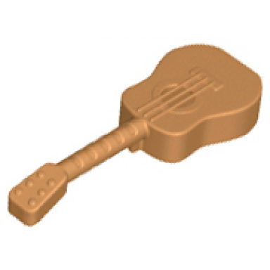 medium nougat duplo utensil guitar