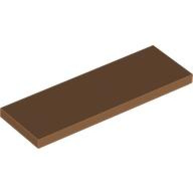 medium nougat tile 2 x 6