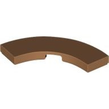 medium nougat tile round corner 3 x 3 macaroni
