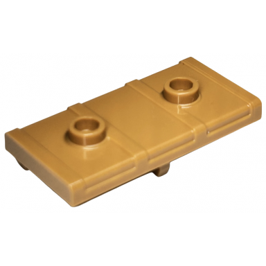 medium nougat container treasure chest lid flat