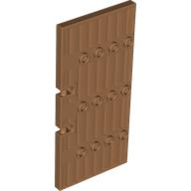 medium nougat door 1 x 5 x 8 1 2 stockade