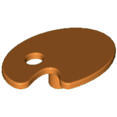 medium nougat minifigure utensil paint palette