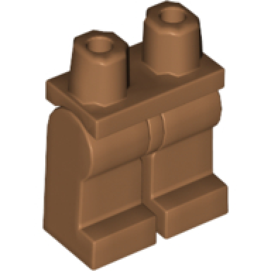medium nougat hips and legs plain