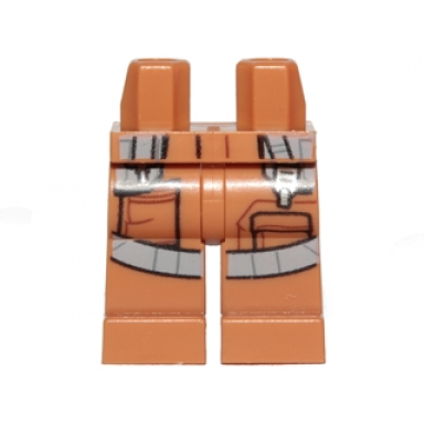 medium nougat hips and legs with sw pilot flight suit gray straps and pockets pattern