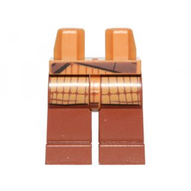 medium nougat hips and reddish brown legs with sw skiff guard pattern