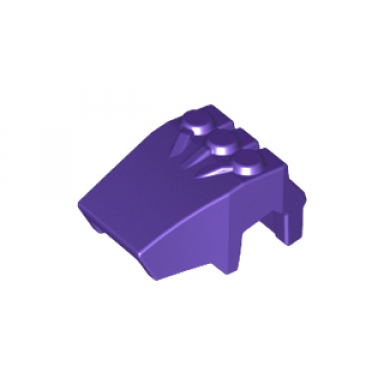 dark purple hand gorilla fist fits minifigure hand