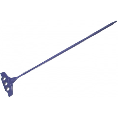 dark purple rip cord 5 x 23 round flat handle edge