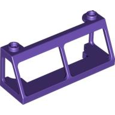 dark purple windscreen 2 x 6 x 2 train