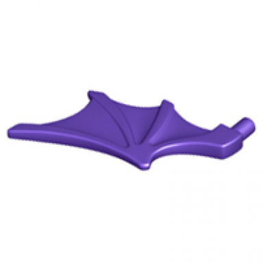dark purple minifigure wing bat style