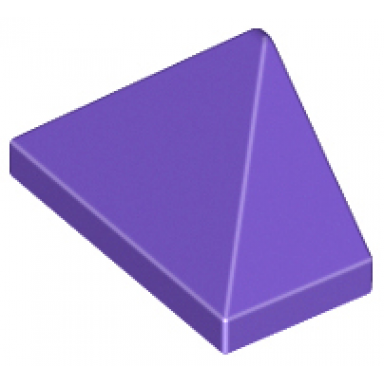 dark purple slope 45 2 x 1 triple with bottom stud holder