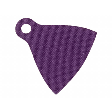 dark purple minifigure cape cloth with single top hole - spongy stretchable fabric