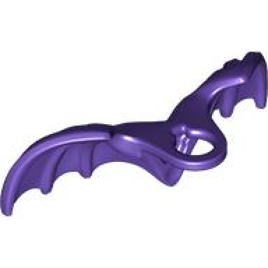 dark purple minifigure wings dragon gargoyle