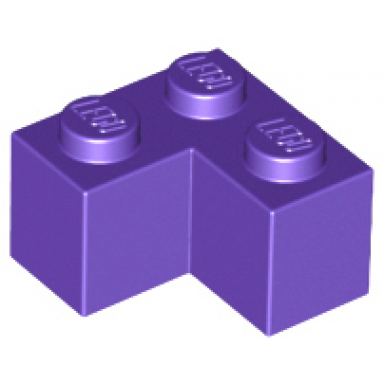 dark purple brick 2 x 2 corner