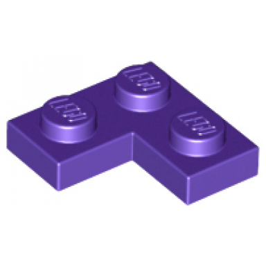 dark purple plate 2 x 2 corner
