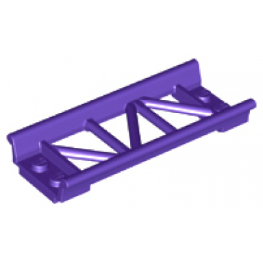 dark purple train track roller coaster straight 8l