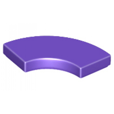 dark purple tile round corner 2 x 2 macaroni