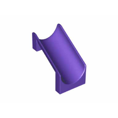 dark purple slide playground 4 x 6 x 6 straight