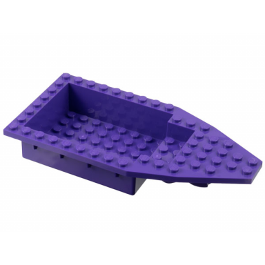 dark purple boat hull unitary 16 x 8 top
