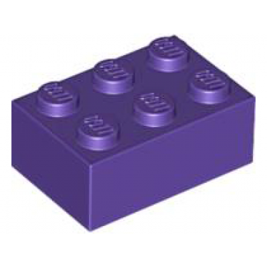 dark purple brick 2 x 3