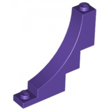 dark purple arch 1 x 5 x 4 inverted