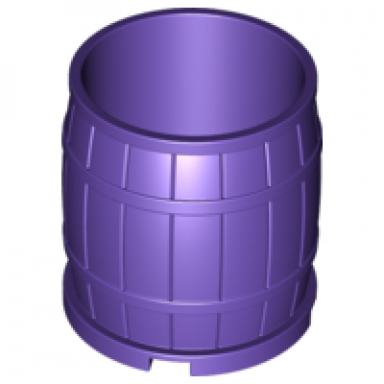 dark purple container barrel 4 x 4 x 3.5