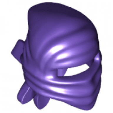 dark purple minifigure headgear ninja wrap