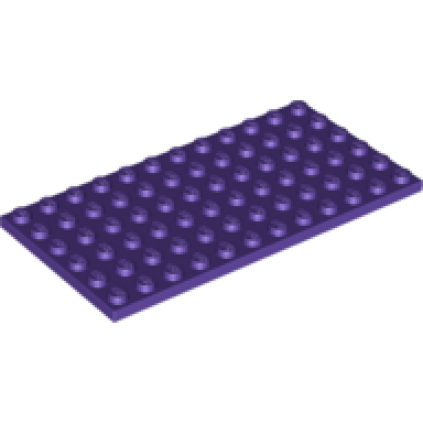 dark purple plate 6 x 12