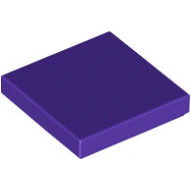 dark purple tile 2 x 2