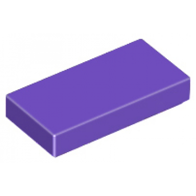 dark purple tile 1 x 2