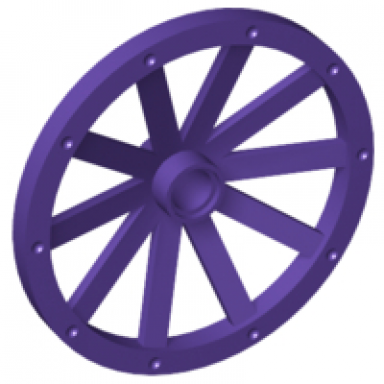 dark purple wheel wagon 43mm