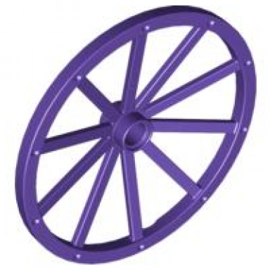 dark purple wheel wagon 56mm