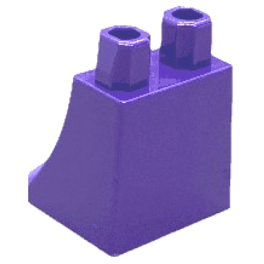 dark purple lower body skirt