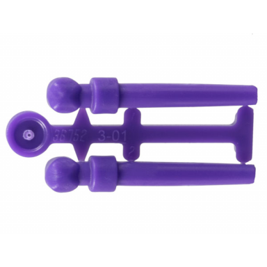 dark purple minifigure utensil wand 2 on sprue