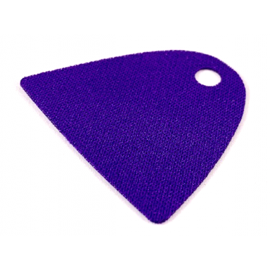 dark purple minifigure cape cloth straight bottom with single top hole - spongy stretchable fabric