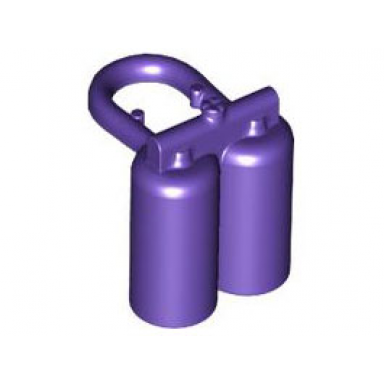 dark purple minifigure air tanks