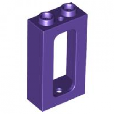 dark purple window 1 x 2 x 3 train