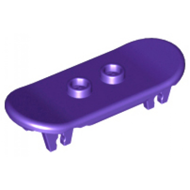 dark purple minifigure utensil skateboard deck