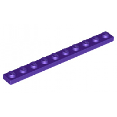 dark purple plate 1 x 10