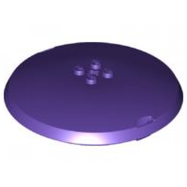 dark purple container x-pod top cap 9 x 9 x 1 1 3